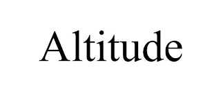 ALTITUDE