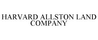 HARVARD ALLSTON LAND COMPANY