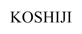 KOSHIJI