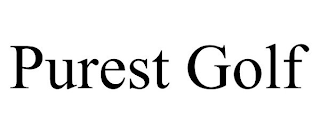 PUREST GOLF