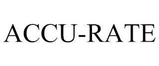 ACCU-RATE