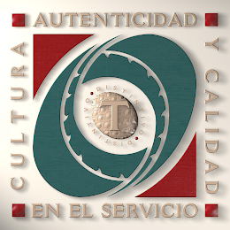 DISTINTIVO T AUTENTICIDAD Y CALIDAD ENEL SERVICIO CULTURA