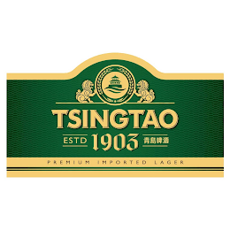 TSINGTAO ESTD 1903 PREMIUM IMPORTED LAGER