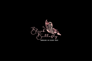 BLACK BUTTAFLY UNIQUE IN EVERY WAY