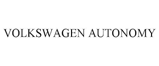 VOLKSWAGEN AUTONOMY