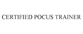 CERTIFIED POCUS TRAINER