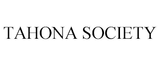 TAHONA SOCIETY