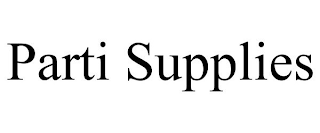PARTI SUPPLIES