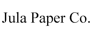 JULA PAPER CO.