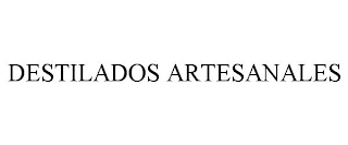 DESTILADOS ARTESANALES