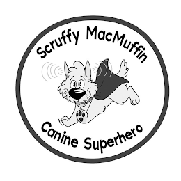 SCRUFFY MACMUFFIN CANINE SUPERHERO