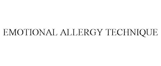 EMOTIONAL ALLERGY TECHNIQUE