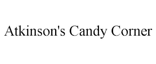 ATKINSON'S CANDY CORNER