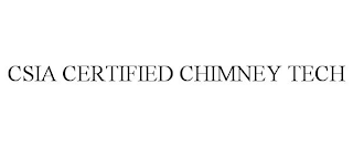 CSIA CERTIFIED CHIMNEY TECH