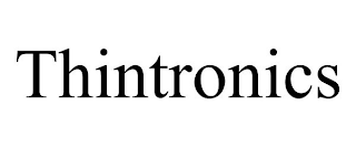 THINTRONICS