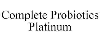 COMPLETE PROBIOTICS PLATINUM