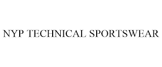 NYP TECHNICAL SPORTSWEAR