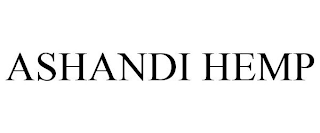 ASHANDI HEMP