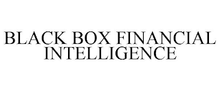 BLACK BOX FINANCIAL INTELLIGENCE