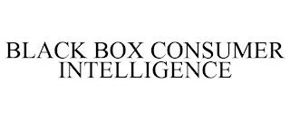 BLACK BOX CONSUMER INTELLIGENCE