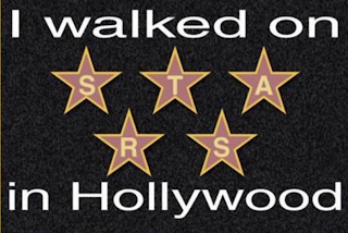 I WALKED ON S T A R S IN HOLLYWOOD