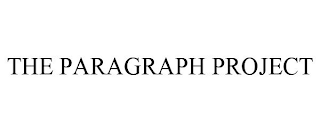 THE PARAGRAPH PROJECT