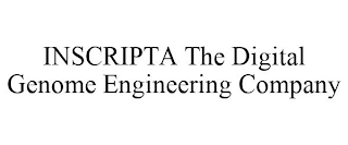 INSCRIPTA THE DIGITAL GENOME ENGINEERING COMPANY