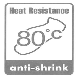 HEAT RESISTANCE ANTI-SHRINK 80°C