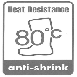 HEAT RESISTANCE ANTI-SHRINK 80°C