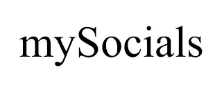 MYSOCIALS