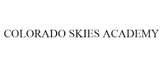 COLORADO SKIES ACADEMY