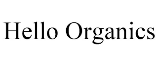 HELLO ORGANICS
