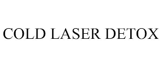 COLD LASER DETOX