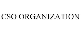 CSO ORGANIZATION