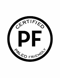 CERTIFIED PF PALEO FRIENDLY