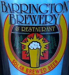 BARRINGTON BREWERY & RESTAURANT/SOLAR BREWED BEER