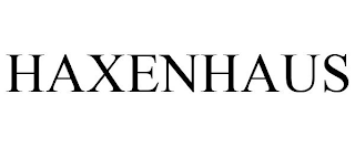 HAXENHAUS