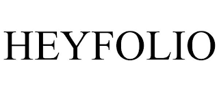 HEYFOLIO