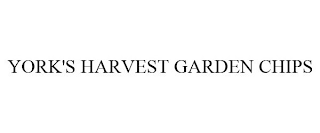 YORK'S HARVEST GARDEN CHIPS