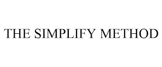 THE SIMPLIFY METHOD