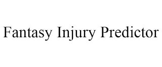 FANTASY INJURY PREDICTOR