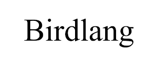 BIRDLANG