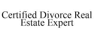 CERTIFIED DIVORCE REAL ESTATE EXPERT