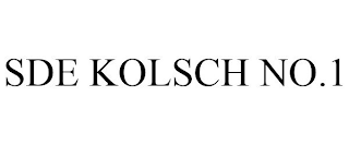 SDE KOLSCH NO.1