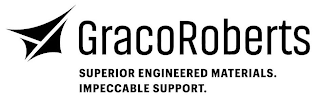 GRACOROBERTS SUPERIOR ENGINEERED MATERIALS. IMPECCABLE SUPPORT.