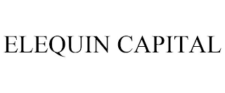 ELEQUIN CAPITAL