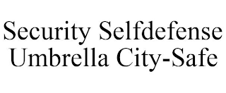 SECURITY SELFDEFENSE UMBRELLA CITY-SAFE