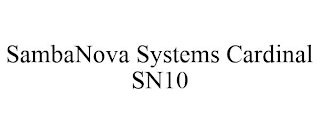 SAMBANOVA SYSTEMS CARDINAL SN10