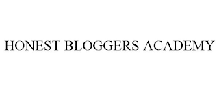 HONEST BLOGGERS ACADEMY