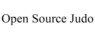 OPEN SOURCE JUDO